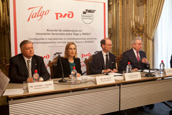 Agreement between Talgo and Russian Railways to develop a train prototype adapted to Russia�s rail network