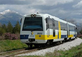 First European test of rail traction with natural gas