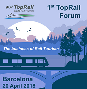 First TopRail Forum on rail tourism organised by UIC