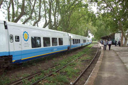 Two Talgo IV compositions presented, sold by Renfe in Argentina