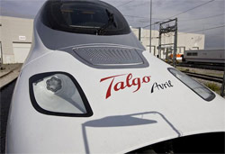 Talgos Avril train reaches 363 km/h in test run