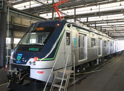 Derailment detection and control system Sicode-EP installed in Belo Horizonte Metro trains