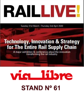 Madrid to host Rail Live 2020 conference and exhibition