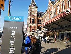 New Indra ticketing systems already operational in Amsterdam