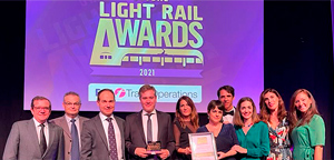 Seville Metro receives award and mention at Global Light Rail Awards 2021