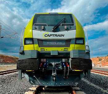  Captrains Iberian gauge Euro6000 locomotives already in service