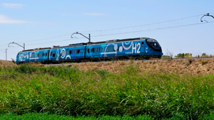 Track testing of hydrogen-powered demonstrator train for FCH2RAIL project