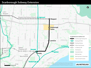 Sener participates in Scarborough Metro Extension in Toronto