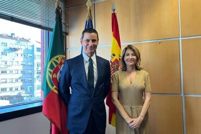 Spains and Portugal`s ministers for Infrastructures discuss priorities for Spanish presidency of the E