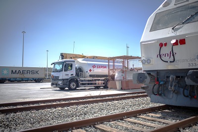 First test of locomotives powered by renewable diesel in Spain is completed