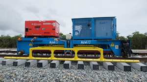 Azvi presents new sleeper squaring machine