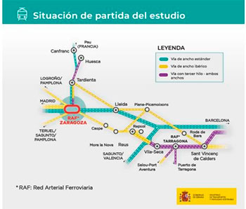 Study awarded for freight connection between Pau-Canfranc section and Mediterranean Corridor 
