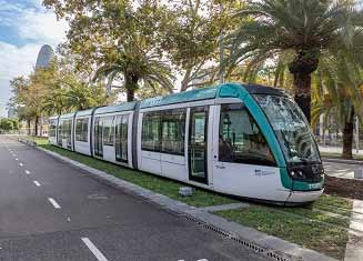 Three new stops of Barcelona Tram now in service