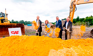 CAF starts new construction of railway depot in Gelsenkirchen-Bismarck, Germany