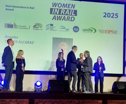 Women in Rail Award for Spanish Railways Foundation project Nias al tren de la ciencia y la tecnologa