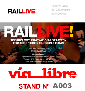 Madrid hosts Rail Live 2025 congress