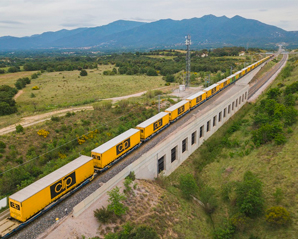  Record freight traffic on Figueres-Perpignan high-speed rail line