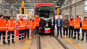 CAF completes supply and modernisation projects for Canberra light rail network in Australia
